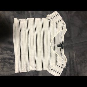 Stripped cropped tshirt